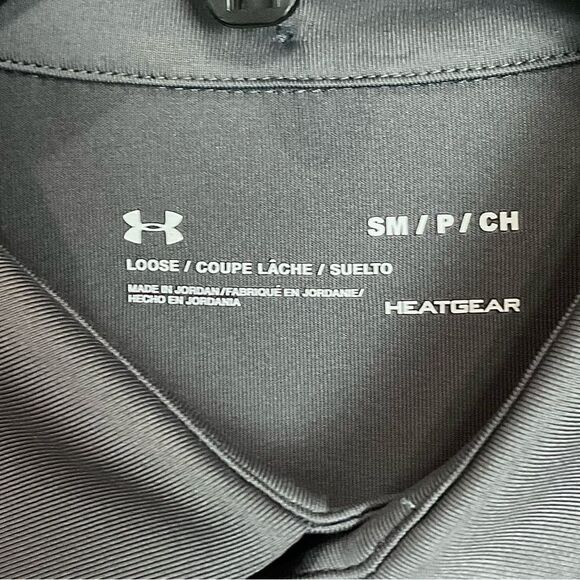 Notre Dame Grey Coaches Polo ND Fighting Irish Performance Under Armour Sz S NWT - Picture 2 of 3